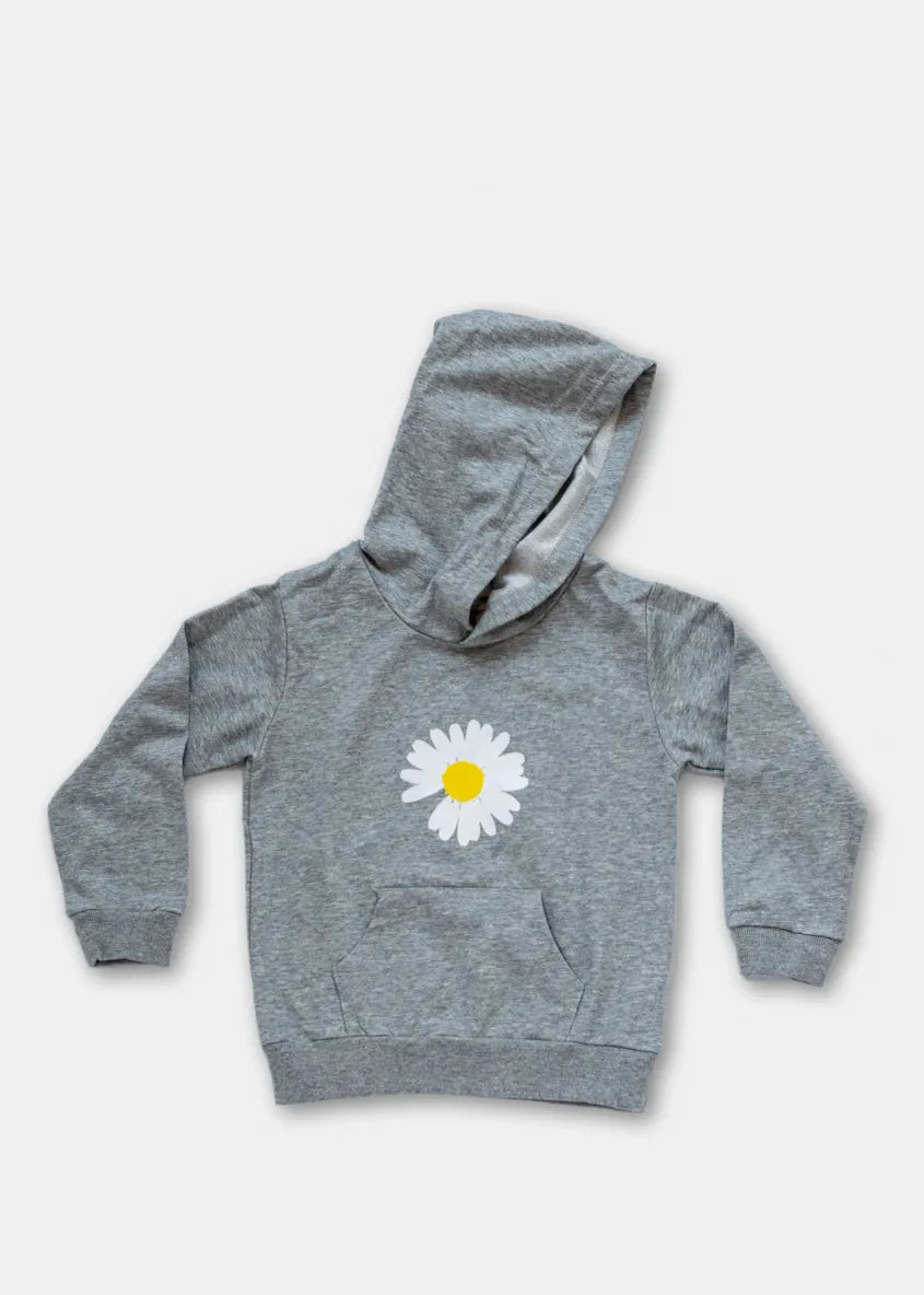Flower Print Hoodie