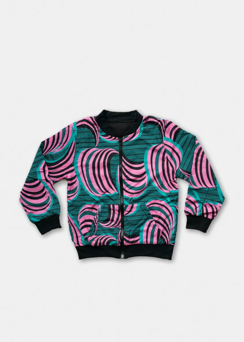 Veste zippée multicolore pour enfant